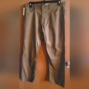 Dockers men's straight fit brown jeans pants size W36 X L29